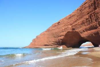 The beach of Legzira